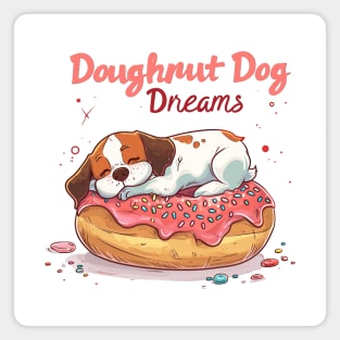 Doughnut Dog: Beagle's Doughnut Bedtime Magnet